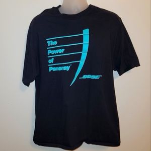 Vintage Single Stitch BOSE The Power Of Panaray T shirt size XL